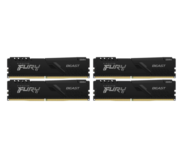 KINGSTON DDR4 FURY Beast 128GB (4*32GB)/3600 CL18 KF436C18BBK4/128 - 667531 - zdjęcie